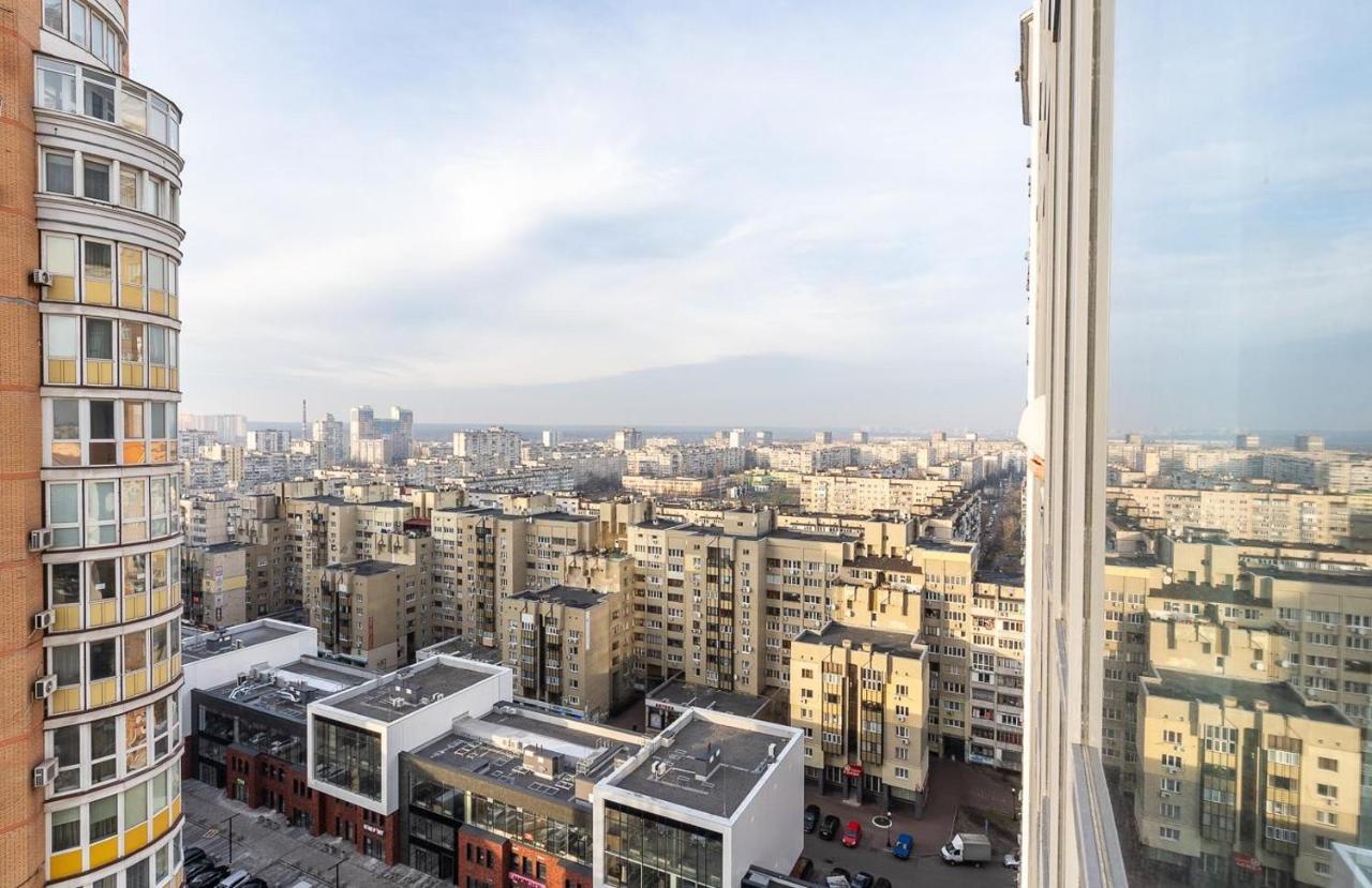 Luxury Apartments Smartplaza Obolon Metro Minskai Kiev Ngoại thất bức ảnh